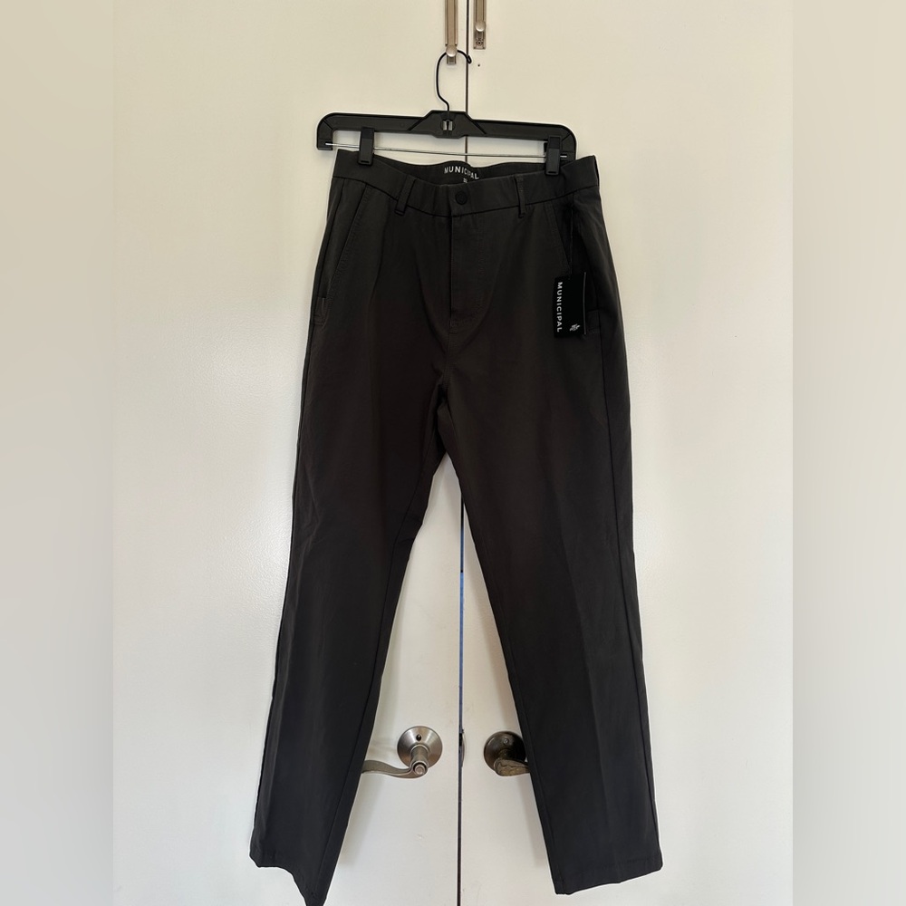Men's Municipal  Black Pants